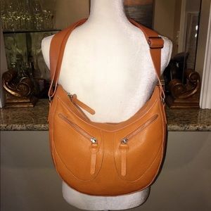 Genuine Leather Hobo Bag